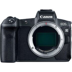 Canon EOS R, Vlogging and Content Creator Camera 4K UHD, Digital Single-Lens Non-Reflex AF/AE, 0.76 Magnification, OLED Color Electronic Viewfinder, CMOS Sensor, Mirrorless, Full-Frame (Body Only)