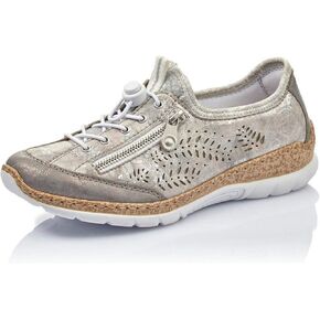Rieker Women's N42K6-40 Nikita Grey Metallic