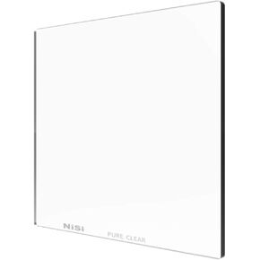 NiSi Cinema 6.6x6.6 Pure Clear Filter | Un-Coated Clear Protective Lens Filter for 6.6x6.6 Matte Boxes | Cinematography and Videography
