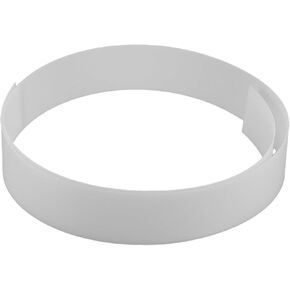 LED Light Diffuser Panel for Bedroom Office Flexible Strip Cover with High Light Transmission Milky White Optical Scattering for Balanced Illumination Comfortable Lighting
