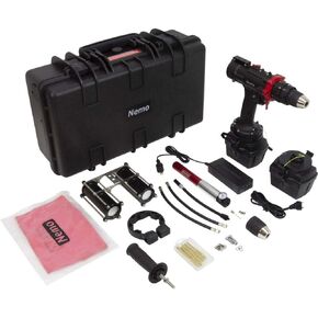 Special Ops Hammer Drill, Nemo Power Tools, 100M, (2) 6Ah