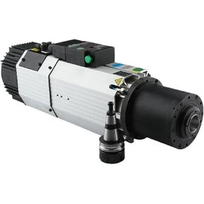 المغزل 9.0KW محرك المغزل المبرد بالهواء 380V/220V تغيير الأدوات التلقائي+مجموعة محول VFD لأدوات آلة طحن CNC (9KW 220V مع FULING)