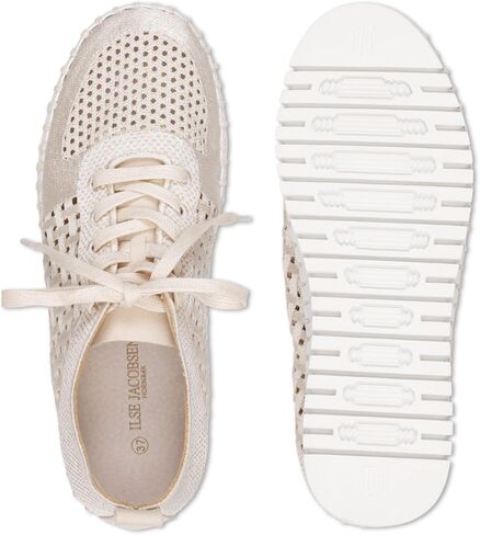 Ilse Jacobsen HORNBAEK Women's Tulip 4271 Lace Up Wedge in Saudi Arabia