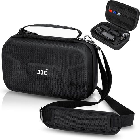 حالة حمل JJC Compact لـ DJI Osmo Pocket 3 ، الحافظة المحمولة EVA Hard Shell Pocket 3 مع حزام الكتف ، حقيبة وقائية مقاومة للماء لإكسسوارات الجيب 3 ، السفر وحمل يوميًا in Saudi Arabia