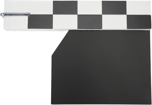 Zunate Movie Directors Clapboard, Professional Density Board Film Movie Clapper Board Support Writting, with Magnetic, Easy to Hold, Film Clap Board Slate Cut Action Scene Clapper (Black) in Saudi Arabia