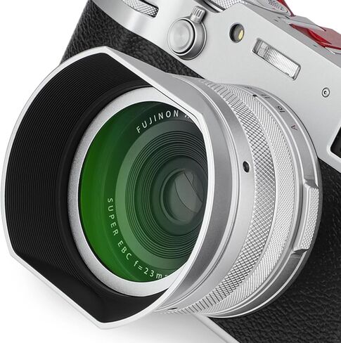 HAOGE MC UV Protection Filter & Square Metal Lens Hood Lens for Fujifilm X100 Series X100VI X100V X100F X100T Camera Association in Kuwait