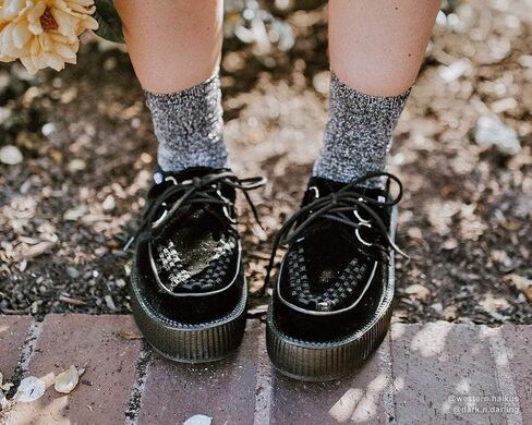T.U.K. Shoes Velvet Viva Mondo Creeper in Saudi Arabia