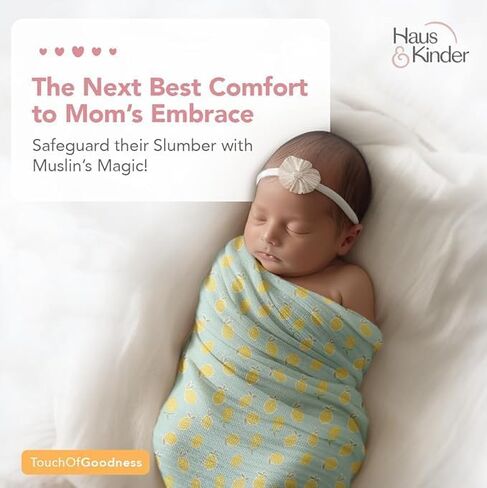 Cotton Muslin Swaddle Wraps for Newborn – Pack of 3 Soft & Breathable Baby Swaddles (Ocean - Elephant - Lion) in Saudi Arabia