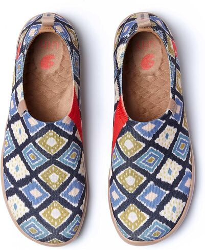UIN Women's Art Travel Shoes Toledo Ⅰ Knit Slip On Comfort Sneaker Art Series in Kuwait