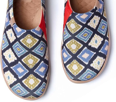 UIN Women's Art Travel Shoes Toledo Ⅰ Knit Slip On Comfort Sneaker Art Series in Kuwait
