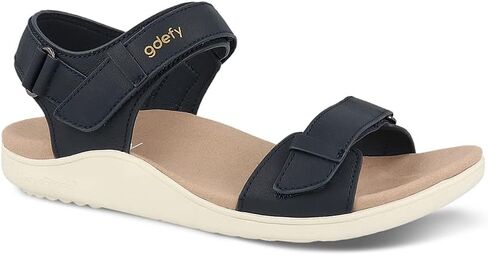 Gravity Defyer Gdefy Hilnor Leather Fashion Slides - VersoShock أثبتت الأداء في الأداء الصنادل في الهواء الطلق في الهواء الطلق in Kuwait