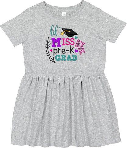 inktastic lil miss pre-k grad with Arrows Toddler Dress in Kuwait