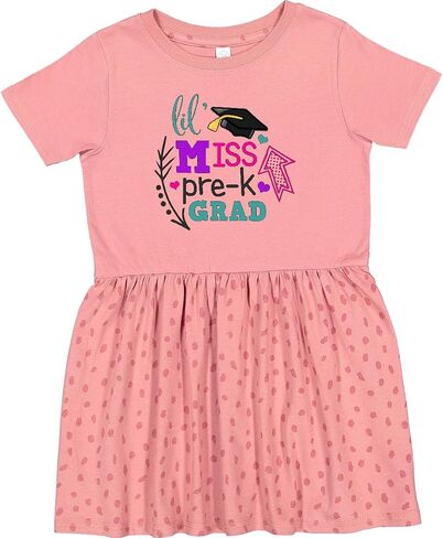 inktastic lil miss pre-k grad with Arrows Toddler Dress in Kuwait
