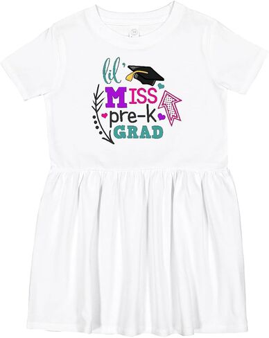 inktastic lil miss pre-k grad with Arrows Toddler Dress in Kuwait