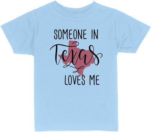Someone in Texas Loves Me Toddler Kids T-Shirt in Saudi Arabia