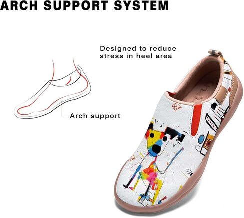 Women's Loafers Shoes Travel Casual Cartoon Animals Art Painted Slip On Lightweight Comfort Ladies Fashion Sneakers in Saudi Arabia