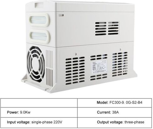 Spindle 9.0kw Air-Cooled Spindle Motor 380V/220V Automatic Tool Changer+VFD Converter Kit for CNC Router Milling Machine Tools(9kw 220v with fuling) in Saudi Arabia