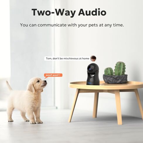 Owltron Indoor Camera 2K ، 360 Cameras for Home Security مع اكتشاف الحركة ، و Monitor Baby مع تطبيق الهاتف ، وكاميرا WiFi Pet 2.4g مع رؤية ليلية وصوت ثنائي الاتجاه in Kuwait