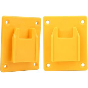 2PCS 18V / 20V Power Tool Machine ABS SupportFixed Base PC for Electric Drilling Accessories, Black, 9.5 X 7.5 X 2 Cm
