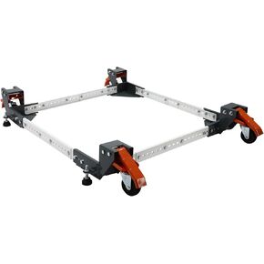 Heavy Duty Universal Mobile Base with 4 Wheels, 650 lbs Capacity, Mobile Base for Mobilizing Small Mechanical Equipment, Home Appliances