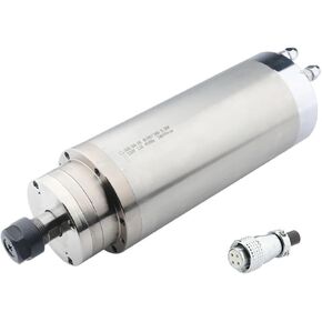 المغزل 3.2KW محرك مغزل ER20 تبريد الماء المغزل 220V/380V معالجة الخشب الحجر φ100x265 لأدوات قطع حجر CNC (3.2kw ER20 380V)