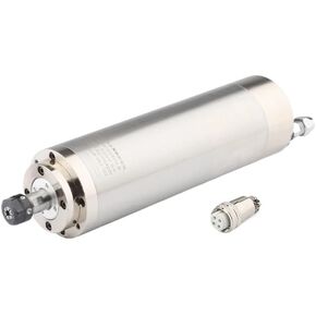 المغزل 62-24Z/0.8KW طحن المغزل المبرد بالماء ER11 220V محمل كرة سيراميك للأدوات CNC أدوات أدوات طحن المعادن (1.2 كيلو وات 700Hz 42000 دورة في الدقيقة)