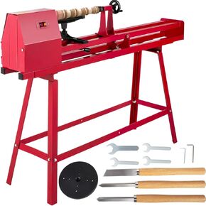 Wood Turning Lathe 14" X 20" / 14" X 40" / 14" × 51" for High Speed Sanding Drilling & Polishing of Finished Work For Beginners DIY(14 x 51 inch)