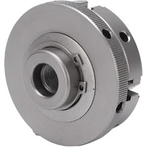 Fafeicy 4 Jaw Lathe Chuck Steel Material, Precision Machined and Wide Range, for Woodworking and Industrial Equipments, 2.5in