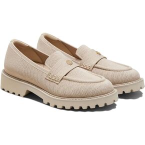 VIVAIA Francesca Women's Waterproof Round-Toe Platform Chunky Heel Loafers