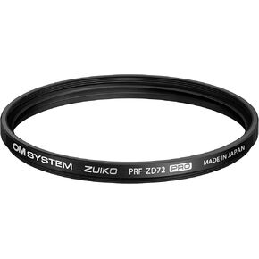 OM SYSTEM PRF ZD72 Pro MFT Protection Filter Black