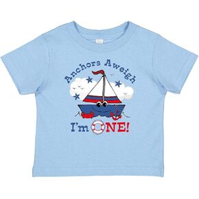 inktastic Little Sailboat 1st Birthday Baby T-Shirt