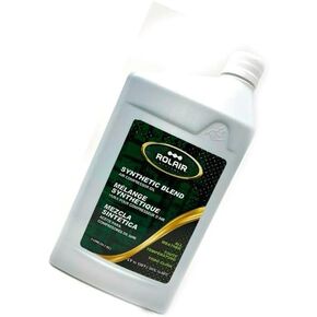 OILBLNDSYN34 1 QUART OF ROLAIR SYNTHETIC AIR COMPRESSOR LUB OIL ALL WEATHER OIL