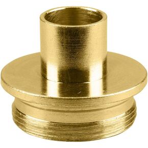 Replacement 17/32 Inch x 5/8 Inch Brass Router Template Guide for Porter Cable 42045 for Big Horn 19665
