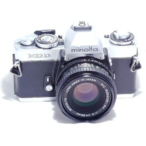 Minolta XD-11 35mm SLR Film Cameras مع Lens Mount Mount Mount Mount (متجدد)