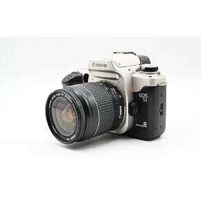 Canon EOS 55 Control Control (AKA Eos Elan IIE في الولايات المتحدة الأمريكية/كندا) كاميرا التركيز التلقائي مع عدسة Canon 28-80mm (متجددة)