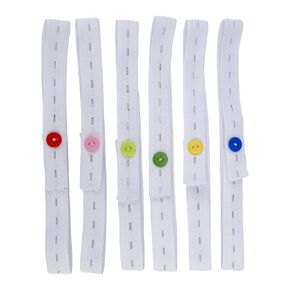 BESPORTBLE 30Pcs Elastic Buckle Adjustable Diaper Holding Belt for Soft and Comfortable Material Non Slip Design Durable for Long Term Use
