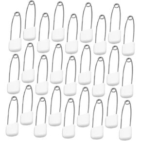 100pcs السلامة لحفازات القماش الطرفية البلاستيكية قفل متعدد الاستخدامات لبطانيات المناشف اللعاب وأكثر من ذلك للتثبيت الآمن