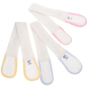 Milisten 3Pcs Adjustable Diaper Fastening Belts for Breathable Fixator Straps for Cloth Diapers Comfortable and Practical Diaper Belts for Boys and Suitable for Various Waist