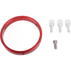Telescope Guiding Scope Rings, Aluminum Alloy Six Point Guiding Scope Hoop with M6 Screw for Astronomical Telescope or Finders