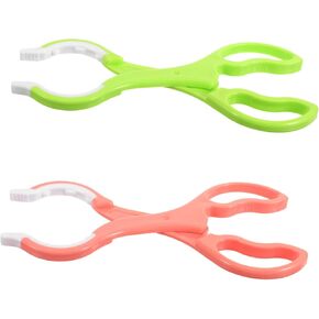 2pcs Detachable Bottle Clip - Feeder Tong for Easy Cleaning and Safe Clamping of Nursing Bottles
