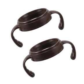 2pcs Bottle Handles Lightweight Grippers for Wide Neck Feeding Bottles Easy Installation Compatibility with Brands for Boy Girl