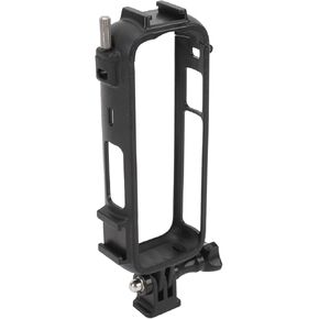Action Camera Cage Plastic Anti Fall Camera Protective Frame with Cold Shoe Mount 1/4inch Screw Holes for X4 Camera Accessories