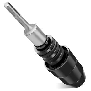 Adapter fits SDS Rotary Hammer Drill,8-1/4 Inches Long Alloy Steel Adapter, for SDS-Plus to SDS-Max Adapter, Compatible with SDS Max Bits