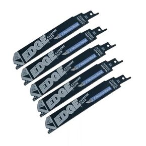 5 Pack Replacement RECM6X2 Reciprocating Saw Blade for Bosch Models