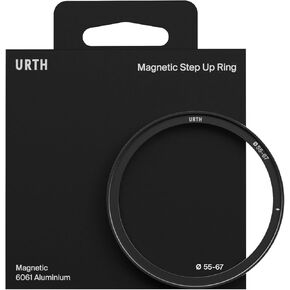 Urth 72-82mm Magnetic Step-Up Ring Lens Filter Adapter - Magnetically Attach 82mm Filters to 72mm Camera Lenses