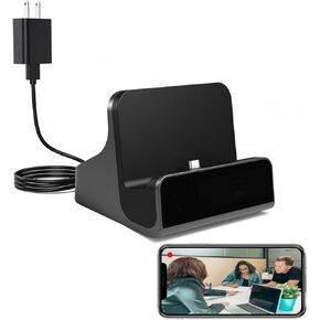 Lizvie 2K HD Spy Camera USB -C Phone Charger - Wireless 5G Hidden Camera - Detection Motion - Night Vision - App App Remote View for Home & Office Security.