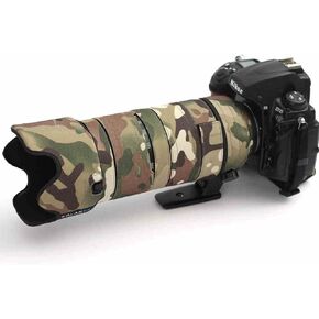 ROLANPRO Waterproof Lens Cover for Nikon AF-S NIKKOR 70-200mm f/2.8E FL ED VR Lens Camouflage Rain Cover #3 Jungle Waterproof