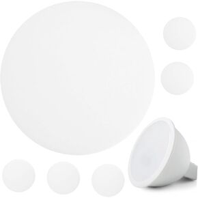 Homoyoyo 6 Pcs Light Diffuser for Downlight Chandelier Lampshades Ceiling Lamp Covers Easy Installation for
