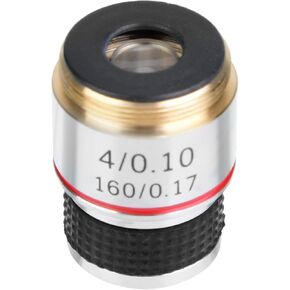 4X 185 Biological Microscope Achromatic Objectives Lens 160 0.17 1. Aluminum Alloy Sh Biological Microscope Biological Microscope Achromatic Objectives Achromatic Objectives Lens