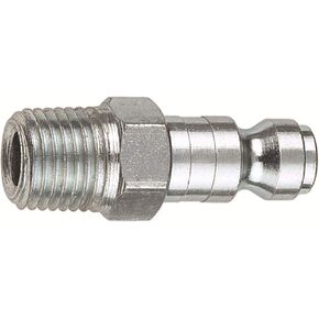 Amflo CP1 1/4" T Design x 1/4" MNPT Steel Plug - Box of 10